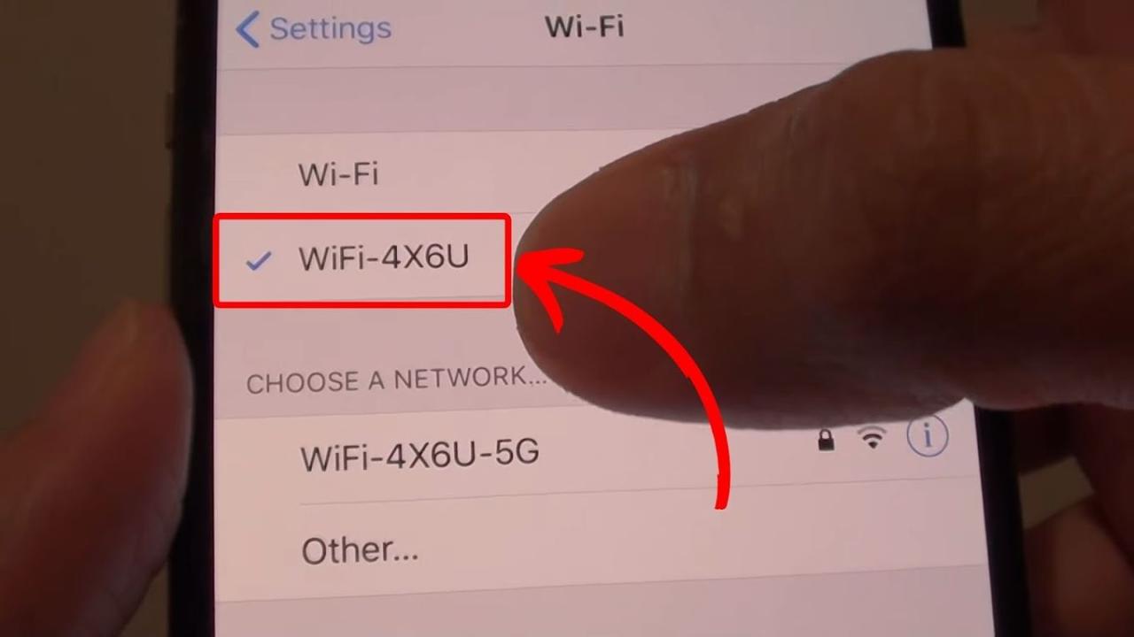 4ghz network mobile wifi connect device connected