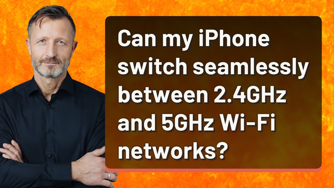 How to check your wifi ghz on iphone